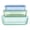 Blue, Green, Aqua, variant on Pyrex Simply Store Tinted 4-piece Round Storage Set with Plastic Lids, Blue