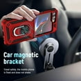 thumbnail image 6 of Z Flip 5 Case Designed for Samsung Z Flip 5 Case,Z Flip 5 Case with Stand[Military Grade Drop Tested][Hinge Protection] Hard Back & Soft Edge Slim Protective Case,for Galaxy Z Flip 5 Case Red, 6 of 12