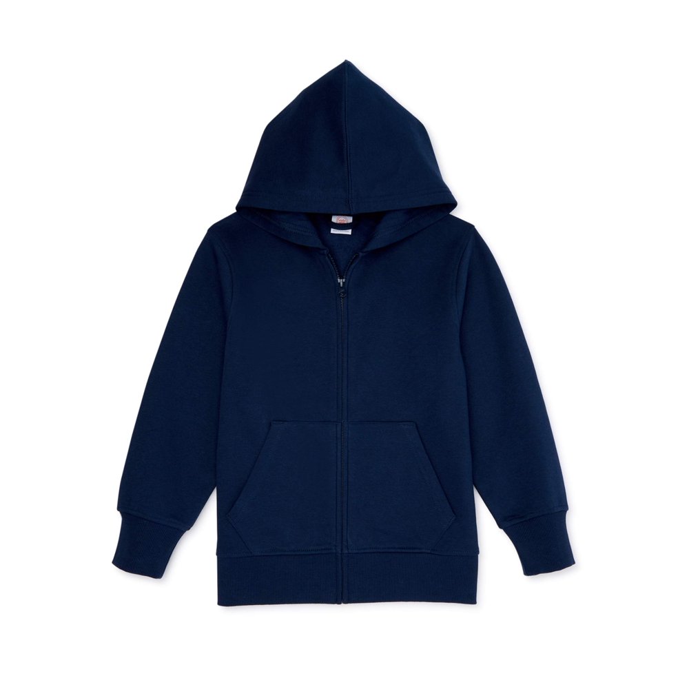 Wonder Nation Wonder Nation Boys Husky School Uniform Fleece Zip Up