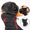 thumbnail image 3 of MÁS MÁSCHA de INVIERNO MÁS MÁSCULEN CUBIERTA TRANSPLETLE CUBIERTE COLOR DEPORTES CALIENTE Bufanda para La Motocicleta Deportiva Esquí de Motocicleta H Rojo Macarena Cubierta de media cara, 3 of 7