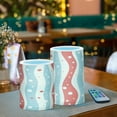 thumbnail image 3 of Yayeee Flameless Candles with Remote Flickering Battery Operated Multi Color Changing, Light Blue Pattern, 3 of 7
