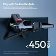 thumbnail image 4 of Ulanzi MA89 Foldable Phone Tripod Stand – 360° Rotating Adjustable Smartphone Holder with Dual Cold Shoe Mounts & Mantis Mode, Portable Vlogging Tripod for iPhone & Android, 4 of 20