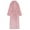 Pink, variant on FLMEI Mens Flannel Robes Long Plush Fleece Bathrobe for Men Warm Fall Winter House Night-Robe Thickened Loose Sleepwear Pajamas for Men M-XL-XXXL