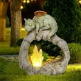 thumbnail image 4 of 2025 Solar Garden Outdoor Statues Dragon Holding Magic Orb with Solar LED Lights - Lawn Decor Outdoor Statue for Patio,Balcony,Yard Ornament,Unique Gifts for Mom Grandma(1PC), 4 of 8