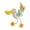 Orange, variant on Interactive Catnip Bird Toy for Boredom Relief, Chirping Realistic Sound Stuffed Animal Plush Teaser with Feather for Indoor Kittens, Smart Physical Exercise Hunting Game Toy