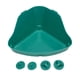 thumbnail image 1 of Small Animal Litter Box Fanshaped Rabbit Corner Toilet Box Potty Trainer for Guinea Pigs Chinchilla Ferret Galesaur M, 1 of 2