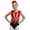 Burgundy, variant on Kids Girls Sleeveless Patchwork Gymnastics Leotard Sparkly Rhinestones Dance Unitard Ballet Skating Dancewear Burgundy 6