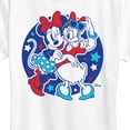 thumbnail image 3 of Disney - Minnie Daisy Americana - Women's Short Sleeve Graphic T-Shirt, 3 of 5