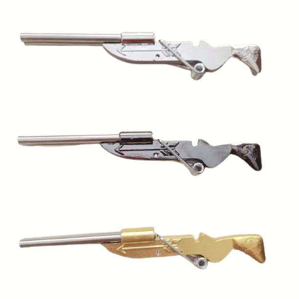 Hot New 1pc Mini Toys Toothpick Launcher Mini Shotgun Toy Outdoor Funny Shooting Toys Hunting Decompression Squeeze ToySVChina He Qiyong unisex