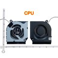 thumbnail image 3 of CPU GPU Cooler Cooling Fans for Acer Predator Helios 300 PH317-53 PH315-52 AN515-55 AN515-56 AN515-57 AN515-45 AN517-52 N20C1 GPU ORG, 3 of 5