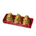 thumbnail image 5 of Lwlmwt Christmas Decorations,Mini Christmas Unscented Tealights, Designs Include Xmas Tree & Santa Shaped Candles.,Christmas Gifts, 5 of 5