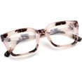 thumbnail image 2 of Gafas clásicas rectangulares transparentes con lentes más gruesas para mujeres y hombres B2461, 2 of 4