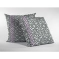 thumbnail image 2 of Amrita Sen Bird Maze Broadcloth Indoor Outdoor Zippered Pillow White, 2 of 5