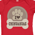 thumbnail image 4 of Inktastic I Love My Chihuahua dog Boys or Girls Baby Bodysuit, 4 of 5
