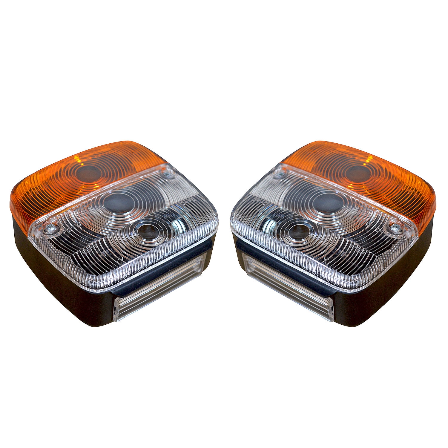 APSMOTIV Pair of Front Tractor Lights Assembly Tractor Light 12 Volt