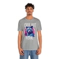 thumbnail image 3 of Cute But Feral Raccoon Unisex Animal Shirt, 3 of 5