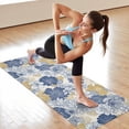thumbnail image 6 of Pioneer Flower Floral Print Pattern Hot Yoga Mat Towel Non Slip for Hot Yoga - Quick-Drying Yoga Mat Cover with 4 Corner Pockets with Travel Bag - Hot Yoga Towel Non Slip 74"x26", 6 of 6