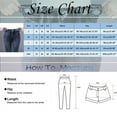 thumbnail image 3 of Audhol Winter Jeans for Women Women's Imitation Denim High Waist Loose Thickened Warm Plush Straight Long Pants Stretch Pants Stretch Jeans for Women Light Blue M, 3 of 8