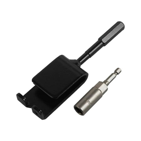 

Ice Anchor Drill Adapter with Sleeve Ice Auger Adapter Shaft Ice Anchor Tool for Fixation of Canopies Power Drive Drill