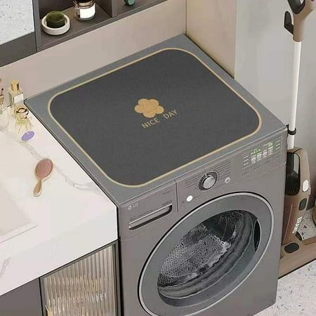 

Nvzi-a washing machine dryer dust mat used for top creative washing machine dust mat quick drying water absorbing mat kitchen laundry room top protective mat ( 19.7*15.7in A27)