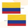 thumbnail image 5 of Colombia Flag Vintage Style Retro Colombian Banner With Metal Grommets Double Sided Printed Flag 3x5 Ft Garden Yard House Flags Greeting Banner Indoor Outdoor Party Home Decor, 5 of 8