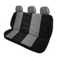 thumbnail image 1 of Fundas universales para asientos de automóviles, duraderas, lavables, planas, de algodón y lino, para asientos de automóviles, camiones y SUV, color gris, 1 of 1