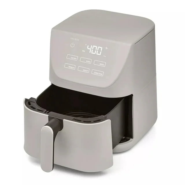 CRUXGG 6QT Touch-Activated Air Fryer – GRAY- Touch Activated