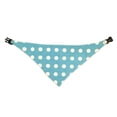 thumbnail image 6 of Uptown Pups Reversible Bandana Classic (Medium, Baby Blue Houndstooth), 6 of 7