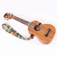 thumbnail image 3 of MasteelfCA 2pcs Ethnic Style Colorful Ukulele Strap Thermal Transfer Ribbon Durable Little Guitar Belt Instrument Guitar Part Accessories, 3 of 8