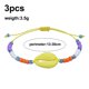 thumbnail image 2 of Juego de tobilleras de conchas Pulseras de tobillo con cuentas para el pie, 2 of 5