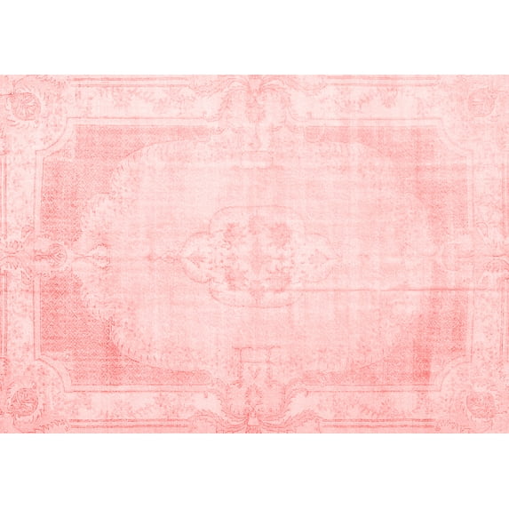 Ahgly Company Indoor Rectangle Persian Red Traditional Area Rugs, 5' x 7'