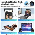 thumbnail image 3 of Funda con Teclado Accrosoo Giratoria y Desmontable para iPad Air 11, 3 of 9