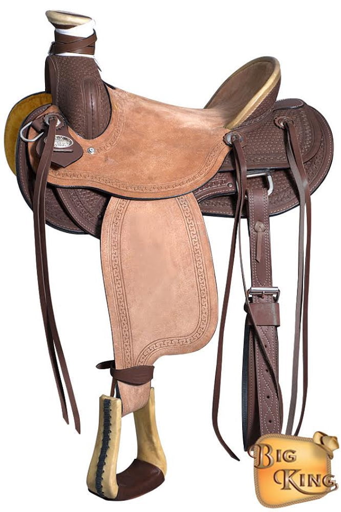 50BH 16 In Hilason Western Horse Wade Saddle American Leather Ranch