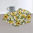 thumbnail image 6 of KLL Sunflowers And Butterflies Ultra Absorbent & Soft Hand Towels for Bath, Hand, Face, Gym and Spa-27.5x16in, 6 of 8