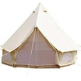 thumbnail image 2 of Large Camping Tent Outdoor Luxury Canvas Camping Tent for 8-10 Persons, 2 of 7