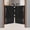 Black, variant on Swinging Doors Cafe Doors, Interior Wood Swing Door, Saloon Cafe Doors, Auto Close Swinging barn Door Swinging Door, Bar Porch Entrance Counter (White, 39.4 * 35.43in)