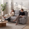 thumbnail image 3 of Sofá Reclinable Easy Living Monza Gris Claro, 3 of 6