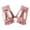 Pink, variant on Women Winter Convertible Gloves Cute Rabbit Ears Plush Mittens Warm Soft Flip Top Fingerless Gloves for Typing Thick Knit Gloves for Women