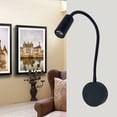 thumbnail image 3 of Soumake 3W Flexible Hose LED Wall Lamp Bedroom Bedside Hotel Reading Adjustable Light, 3 of 8