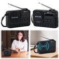 thumbnail image 6 of Yucurem Portable Fm Radio with Led Display Digital Radio Recorder Bt 5.4 Radio Speaker, 6 of 10