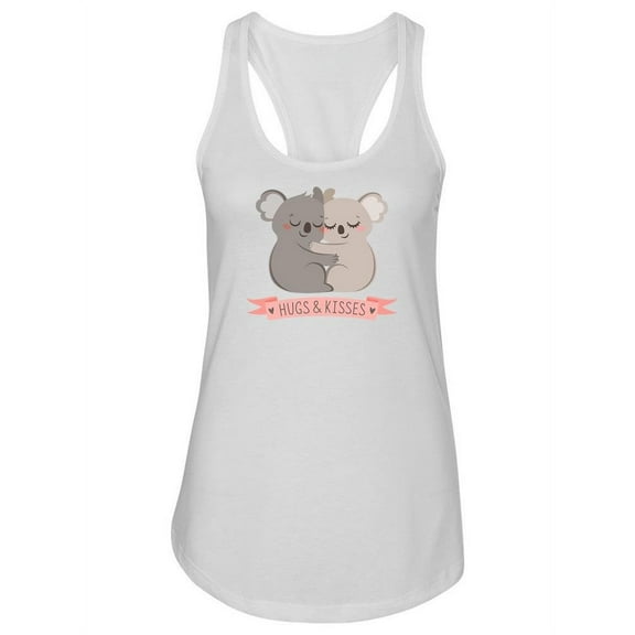 Hugs And Kisses Koalas Tank Women -Image by Shutterstock, Female Small