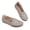 White, variant on Women's Casual Slip On Loafers Comfortable Flat Walking Shoes for Everyday Wear