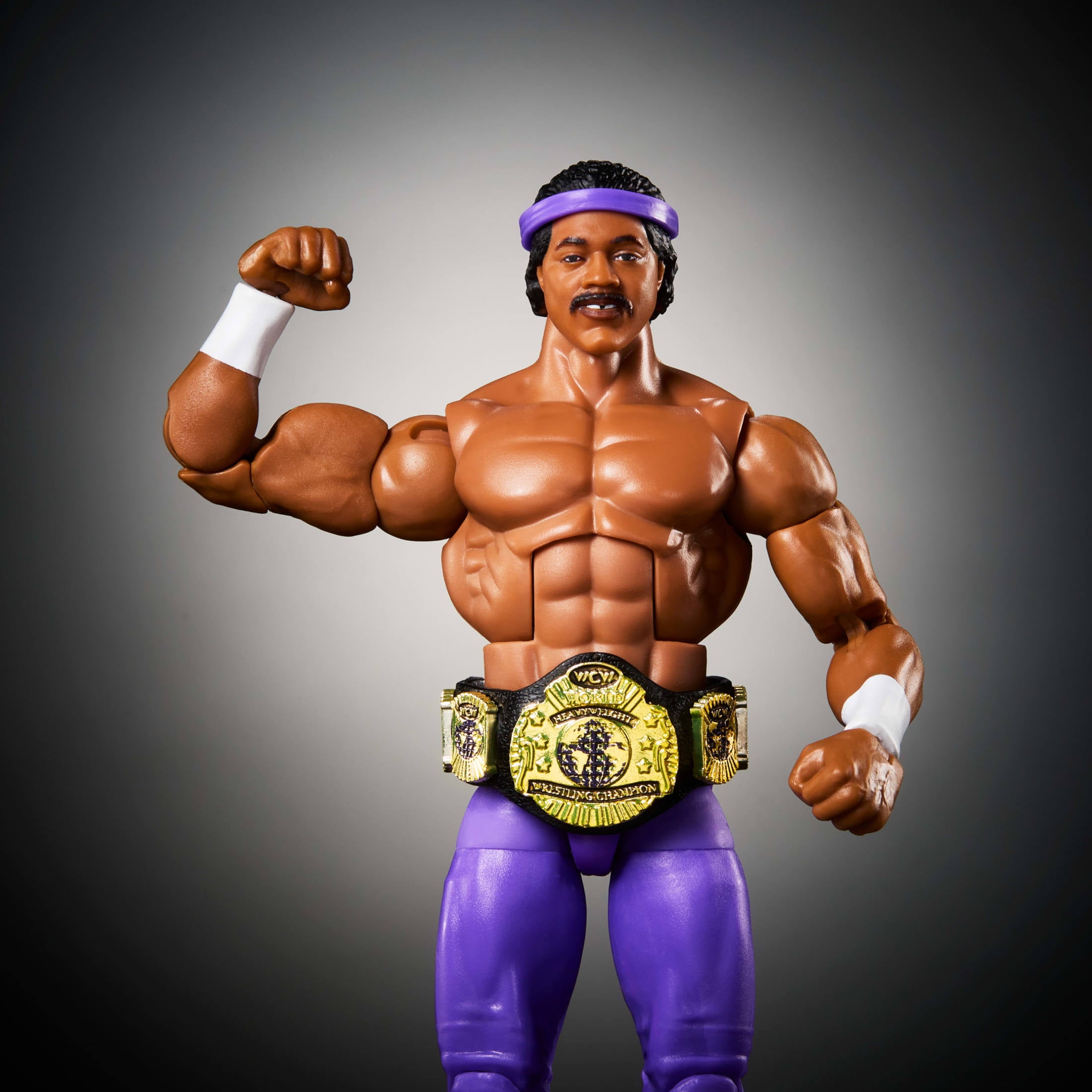 WWE Elite Ron SImmons Action Figure, Greatest Hits 6-inch Collectible with Articulation & Accessories