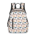 thumbnail image 1 of Balery Dogs Pug Mochila Ligera para Hombres y Mujeres – Resistente y Impermeable, Ideal para la Escuela, el Trabajo, los Viajes y el Uso Diario, 1 of 7