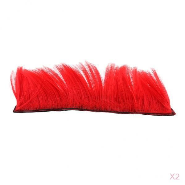 Peluca de casco punk Sunnimix 2x Mohawk
