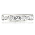 thumbnail image 3 of Arista 1 Carat T.W. Round Diamond 11 Stone Bridal Wedding Band in 18k White Gold (I-J, SI1-SI2), 3 of 4