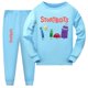 thumbnail image 1 of Storybots-Conjunto de ropa deportiva informal para niños y niñas, conjunto de pijama de algodón de manga corta y pantalones cortos de Anime para verano, 1 of 4