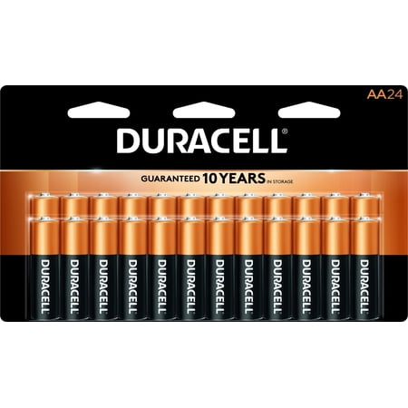 Best Duracell 1.5V Coppertop Alkaline, AA Batteries, 24 Pack deal Best Duracell 1.5V Coppertop Alkaline, AA Batteries, 24 Pack deal