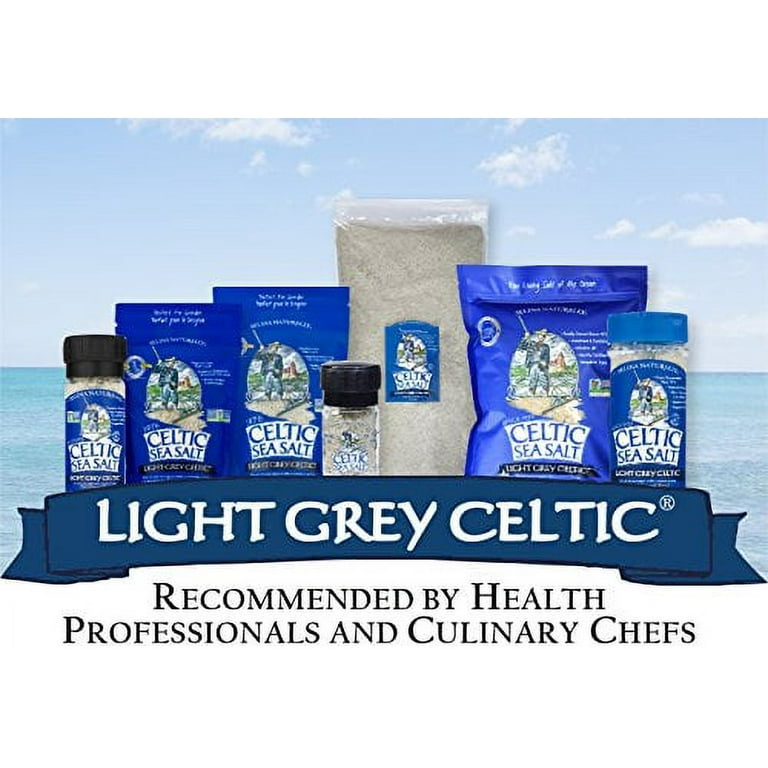 Celtic Sea Salt Fine Ground, Gluten-Free, Non-GMO, Kosher, Vital