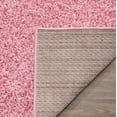 thumbnail image 4 of SAFAVIEH Athens Solid Plush Shag Area Rug, Pink, 3' x 5', 4 of 8